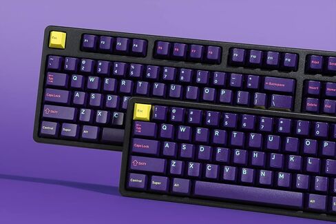 دروب مجموعة اغطية مفاتيح سايبر من دي سي اكس، كيبورد بنمط شيري ام اكس متوافقة مع 60%، 65%، 75%، تي كيه ال، دبليو كيه ال، حجم كامل، 1800 تصميم والمزيد in Kuwait