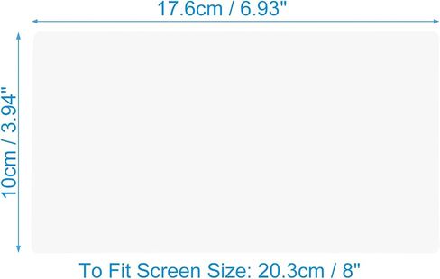 X AUTOHAUX 1 Pcs 8Inch High Definition Car Tempered Glass Screen Protector for Skoda Tempered Glass Clear in Saudi Arabia