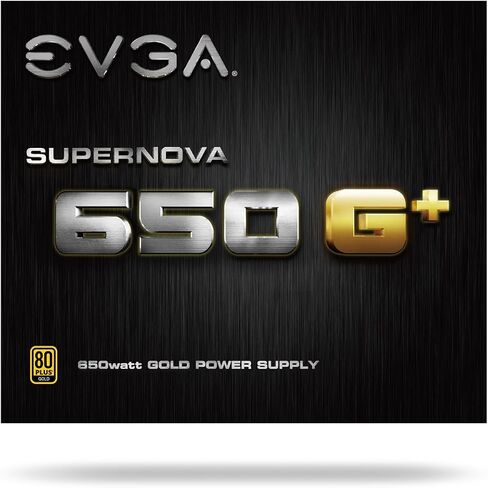 ايفجا مروحة سوبر نوفا 120-GP-0650-X1، 650 G+، 80 بلس جولد 650 واط، وحدة كاملة، مروحة اف دي بي، ضمان 10 سنوات، تتضمن اختبار الطاقة الذاتي، مزود طاقة in Saudi Arabia