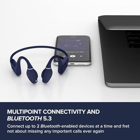 Creative Outlier Free Pro Wireless Bone Conduction Headphones with Bluetooth 5.3 and IPX8 Waterproof, Built-in 8GB MP3, Multipoint connectivity, Up to 8 Hours of Battery Life, Built-in Mic in Kuwait