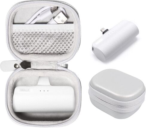 CaseSack Case for iWALK Mini/iWALK LinkPod Portable Charger for iPhone compactable with 4500mAh, 3350mAh, 4800mAh (Rose Gold) in Saudi Arabia