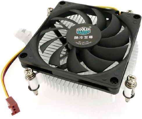 H116 (Copper Core) Low-Profile CPU Cooler - 80mm Slim Cooling Fan & Heatsink - for Intel Socket LGA 1150/1151 / 1155/1156 (H116) in Kuwait
