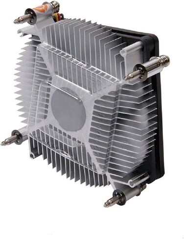H116 (Copper Core) Low-Profile CPU Cooler - 80mm Slim Cooling Fan & Heatsink - for Intel Socket LGA 1150/1151 / 1155/1156 (H116) in Kuwait