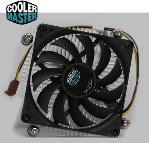H116 (Copper Core) Low-Profile CPU Cooler - 80mm Slim Cooling Fan & Heatsink - for Intel Socket LGA 1150/1151 / 1155/1156 (H116) in Kuwait