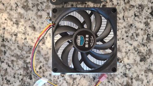 H116 (Copper Core) Low-Profile CPU Cooler - 80mm Slim Cooling Fan & Heatsink - for Intel Socket LGA 1150/1151 / 1155/1156 (H116) in Kuwait