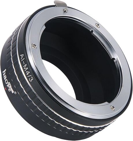 محول تركيب العدسة اليدوي Haoge لعدسة تثبيت Nikon Nikkor F/AI/AIS/D إلى كاميرا Olympus وPanasonic Micro Four Thirds MFT M4/3 M43 in Saudi Arabia