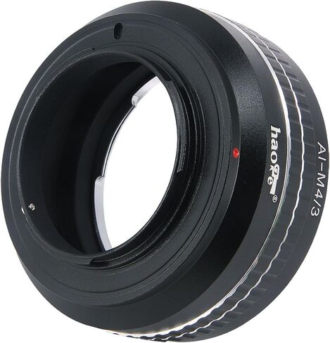 محول تركيب العدسة اليدوي Haoge لعدسة تثبيت Nikon Nikkor F/AI/AIS/D إلى كاميرا Olympus وPanasonic Micro Four Thirds MFT M4/3 M43 in Saudi Arabia