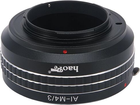 محول تركيب العدسة اليدوي Haoge لعدسة تثبيت Nikon Nikkor F/AI/AIS/D إلى كاميرا Olympus وPanasonic Micro Four Thirds MFT M4/3 M43 in Saudi Arabia