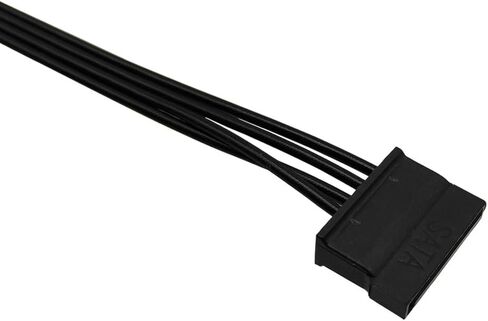 (2-Pack) COMeap 4 Pin LP4 5.25" Molex to 3.5" Floppy Drive 4 Pin Female FDD Power Adapter Cable 7.5-inch(19cm) in Kuwait