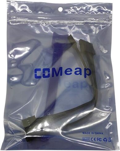 (2-Pack) COMeap 4 Pin LP4 5.25" Molex to 3.5" Floppy Drive 4 Pin Female FDD Power Adapter Cable 7.5-inch(19cm) in Kuwait