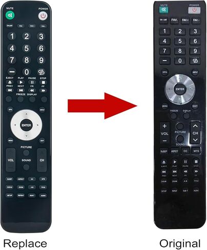 Beyution RE20QP80 استبدال جهاز التحكم عن بعد لتلفزيون RCA LCD/DVD in Saudi Arabia