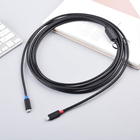 Cable Matters كابل USB C نشط مع فيديو 4K ونقل بيانات بسرعة 5 جيجابت في الثانية بطول 16.4 قدم للشاشة المحمولة وسماعة رأس Oculus Quest 2 VR والمزيد in Kuwait