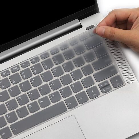 Keyboard Cover 2023 2022 New Lenovo Ideapad 3 14 Inch, 2023 2022 Lenovo Ideapad 1 14 inch, Ideapad 14ADA7 14ALC7 14IJL7 14IAU7 14AMN7 14ADA07 14ALC7 14 Inch Laptop Keyboard Protective Skin-Clear in Saudi Arabia