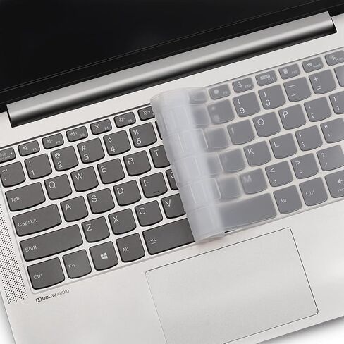 Keyboard Cover 2023 2022 New Lenovo Ideapad 3 14 Inch, 2023 2022 Lenovo Ideapad 1 14 inch, Ideapad 14ADA7 14ALC7 14IJL7 14IAU7 14AMN7 14ADA07 14ALC7 14 Inch Laptop Keyboard Protective Skin-Clear in Saudi Arabia