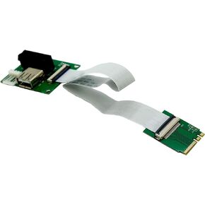 بطاقة محول مفتاح PCI-E Express X1/UB to M.2 A/E مع كابل FPC من Sintech in Saudi Arabia