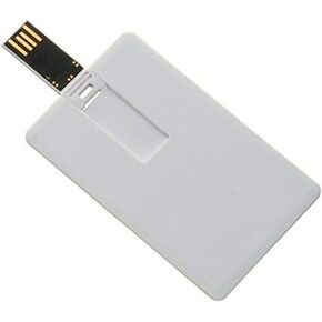 Aneew 32GB Pendrive White Credit Bank Card USB Flash Drive Memory Stick U Disk Gift in Kuwait