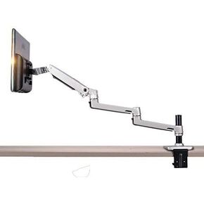 XSJ8013C Aluminum Alloy Ultra Long Arm LED LCD Monitor Holder Table Clamping Full Motion Monitor Mount Support (Silver) in Kuwait