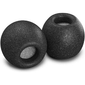 Comply Comfort Plus Tsx-400 Memory Foam Earphone Tips, Noise Reducing Replacement Earbud Tips, Secure Fit (S/M/L, 3 Pair), Black (29-40200-11) in Kuwait