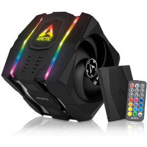 ARCTIC Freezer 50 - مروحة وحدة المعالجة المركزية ذات البرج المزدوج المتوافقة مع A-RGB، مبرد هواء وحدة المعالجة المركزية لـ AMD وIntel، مروحتان محسنتان للضغط، 6 أنابيب حرارية، معجون حراري متوافق مع MX-4 LGA1700 متضمن. in Kuwait