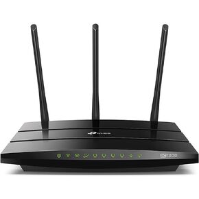 TP-Link AC1200 Gigabit Smart WiFi Router - 5GHz Gigabit Dual Band Wireless Internet Router, Supports Guest WiFi, Black in Saudi Arabia