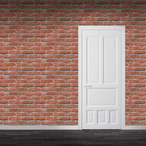 Brick Wall Castle Backdrop & Scene Setter, 4 ft. Tall x 32 ft. Long Medieval Grey Stone/Brick Background - Birthday, Halloween & Theme Party Decoration Supplies - Rooms, Photo Booth & Stage (2)