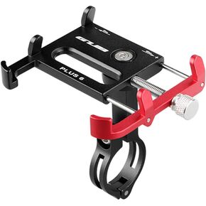 GUB Bicycle & Motorcycle Phone Mount - Aluminum Bike Phone Holder with 360°Rotation Adjustable Handlebar Phone Holder Compatible with iPhone Xs XR 8 Plus,Compatible with Samsung S9/S8 (PLUS6 Black) in Kuwait