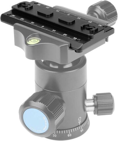 76 مم/2.99 بوصة معدنية Mlok M-LOK M Lok Rail حامل لوحة حامل ثلاثي القوائم مع صواميل T ومسامير إيقاف أمان لرأس الكرة الثلاثية Ballhead Arca Swiss RRS متوافقة مع in Kuwait