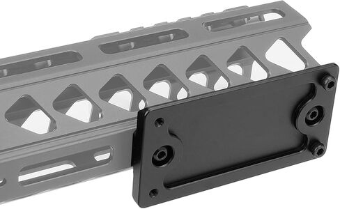 76 مم/2.99 بوصة معدنية Mlok M-LOK M Lok Rail حامل لوحة حامل ثلاثي القوائم مع صواميل T ومسامير إيقاف أمان لرأس الكرة الثلاثية Ballhead Arca Swiss RRS متوافقة مع in Kuwait