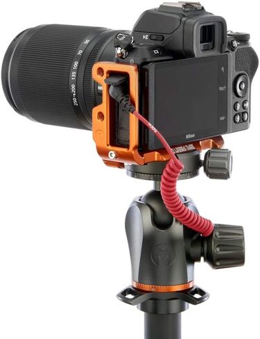 3 Legged Thing Zayla Dedicated Camera L-Bracket - Arca Swiss Compatible L-Bracket for Z50 Camera Landscape and Portrait Photography Available - Copper (Zayla-C) in Saudi Arabia