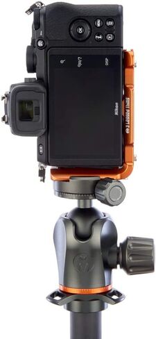 3 Legged Thing Zayla Dedicated Camera L-Bracket - Arca Swiss Compatible L-Bracket for Z50 Camera Landscape and Portrait Photography Available - Copper (Zayla-C) in Saudi Arabia
