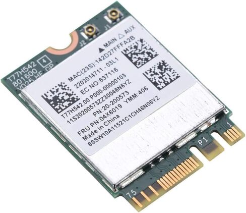 بطاقة ASHATA WiFi، شبكة مزدوجة النطاق 2.4G/5G 433Mpbs شبكة NGFF بطاقة WiFi لاسلكية لينوفو in Saudi Arabia