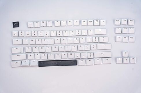 لو لأغطية مفاتيح لوحة المفاتيح G915TKL G915 G815، 109 مفاتيح. لوحة مفاتيح الألعاب الميكانيكية البديلة لأغطية المفاتيح (G915 باللون الأسود و109 مفاتيح) in Kuwait