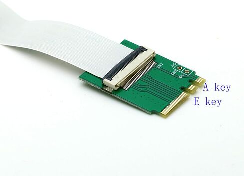 Sintech PCI-E Express X1/UB to M.2 A/E Key Adapter Card with FPC Cable in Saudi Arabia