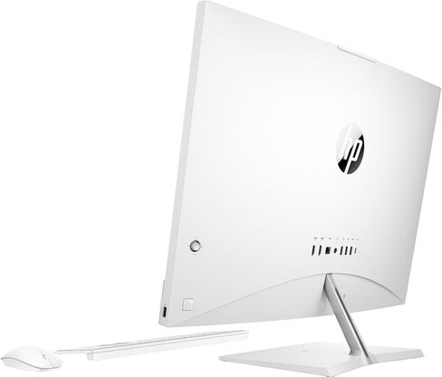 كمبيوتر مكتبي HP Pavilion الكل في واحد بشاشة لمس 27 بوصة FHD IPS (AMD Ryzen 7 5825U 8-Core، ذاكرة وصول عشوائي 32 جيجابايت، 1 تيرابايت PCIe SSD + 2 تيرابايت HDD (2.5)، AMD Radeon، WiFi 6، BT 5.2، Win 11P) حزمة مع /DKZ المحور in Saudi Arabia