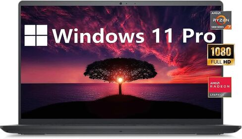 لاب توب ديل انسبايرون 3525 للأعمال، شاشة 15.6 بوصة فل اتش دي، ايه ام دي رايزن 7 5825U، ويندوز 11 برو، ذاكرة الوصول العشوائي 8 جيجا، 512 جيجا اس اس دي، واي فاي، HDMI، بلوتوث، نوع C، عمر بطارية طويل، أسود كربوني in Saudi Arabia