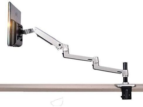 XSJ8013C سبائك الألومنيوم ذراع طويل للغاية LED شاشة LCD حامل طاولة لقط كامل الحركة مراقب جبل الدعم (فضي) in Kuwait