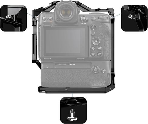 Leofoto Z9 Camera Cage for Nikon Z9 Camera in Saudi Arabia