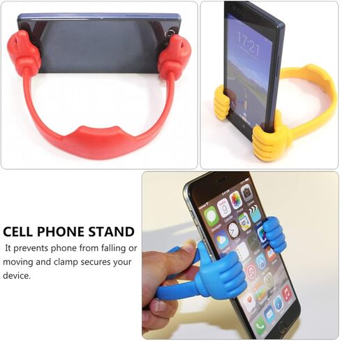 12 قطعة من حامل الابهام للابهام والجوال والتابلت على سطح المكتب، حامل ملون للتابلت والحمام بتصميم ديكوري محمول على شكل اقواس in Kuwait