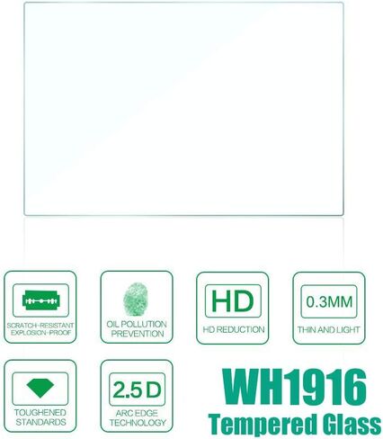 EM10 IV Screen Protector for Olympus E-M10 Mark iv/ iiii/ ii EM5 MKII E-PL9 E-PL8 E-PL7 (3 Pack), WH1916 Tempered Glass Anti-Scratch Anti-Bubble in Saudi Arabia
