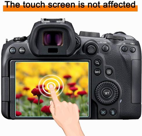 EM10 IV Screen Protector for Olympus E-M10 Mark iv/ iiii/ ii EM5 MKII E-PL9 E-PL8 E-PL7 (3 Pack), WH1916 Tempered Glass Anti-Scratch Anti-Bubble in Saudi Arabia