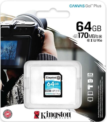 مجموعة كاميرا الفيديو عالية الدقة HC-V800 من باناسونيك مع كاميرا Kingston 64 جيجابايت Canvas Go Plus وسرعة 170 ميجابايت/ثانية وحامل ثلاثي لكاميرا DSLR للسفر (3 عناصر) in Kuwait