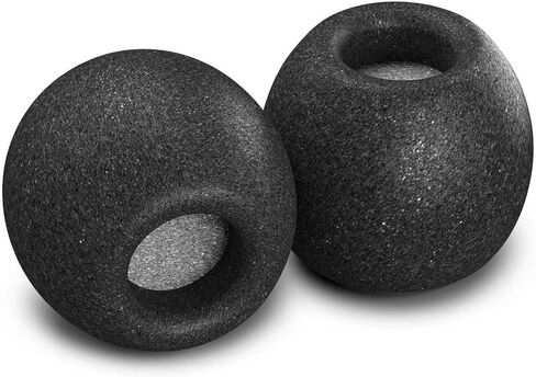 Comply Comfort Plus Tsx-400 Memory Foam Earphone Tips, Noise Reducing Replacement Earbud Tips, Secure Fit (S/M/L, 3 Pair), Black (29-40200-11) in Saudi Arabia