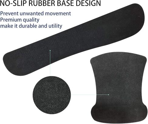 وسادة ماوس من الإسفنج الذكي مع دعم المعصم وسادة ماوس مريحة مع مسند معصم خفيف الوزن لسهولة الكتابة وتخفيف الألم مسند المعصم للكمبيوتر المحمول ، سطح المكتب ، لعبة ، المكتب ، المكتب ، in Kuwait