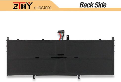 ZTHY L19C4PD1 L19D4PD1 L19M4PD1 استبدال بطارية الكمبيوتر المحمول Lenovo ideapad Yoga 6-13ARE05 6-13ALC6 Yoga C640-13IML LTE Series L19L4PD1 5B10W67329 5B10W67385 5B10U65274 7.68V 60Wh 7820mAh 4-Cell in Kuwait