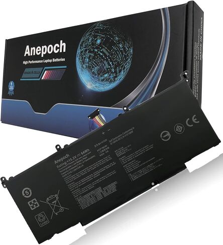 استبدال بطارية الكمبيوتر المحمول Anepoch B41N1526 لجهاز Asus FX502VM FX60VM FX502VM-AS73 FX502VM-FY361T ROG Strix GL502VT GL502VT-DS74 GL502VM-FY039T S5 S5V S5VM Series 0B200-01940000 15.2V 6 4 واط ساعي 4240 مللي أمبير in Kuwait