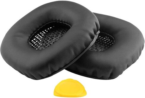 وسائد أذن بديلة من Geekria QuickFit لسماعات Marshall Major وMajor II وMajor 2 وسائد أذن لسماعات الرأس وأجزاء إصلاح غطاء أكواب الأذن (أسود) in Kuwait