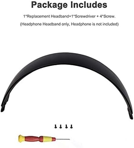 Adhiper Studio 3 Headband Replacement Top Headband Replacement Head Band Parts Accessories Repair Kit Compatible with Studio 3.0 A1914 Wireless Studio 2.0 Wireless Headphones（Gray Gold） in Kuwait