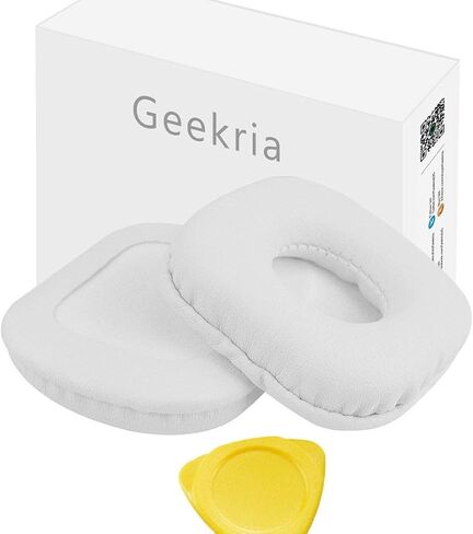 وسائد أذن بديلة من Geekria QuickFit لسماعات Marshall Major وMajor II وMajor 2 وسائد أذن لسماعات الرأس وأجزاء إصلاح غطاء أكواب الأذن (أسود) in Kuwait