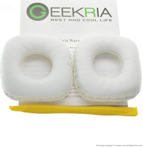 وسائد أذن بديلة من Geekria QuickFit لسماعات Marshall Major وMajor II وMajor 2 وسائد أذن لسماعات الرأس وأجزاء إصلاح غطاء أكواب الأذن (أسود) in Kuwait