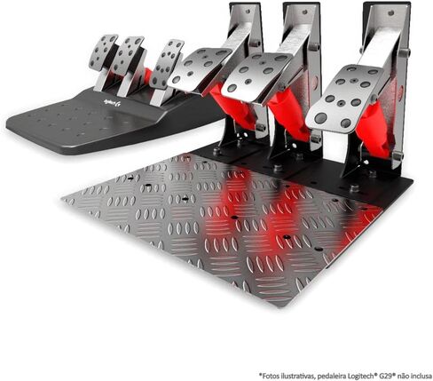 ترقية طقم الدواسات المعكوسة من Extreme Sim Racing لـ Logitech G25 و G27 و G29 و G920 و G923 Add-on - دواسات الفرامل مع المزيد من الضغط - لا تتضمن أدوات LOGITECH in Kuwait